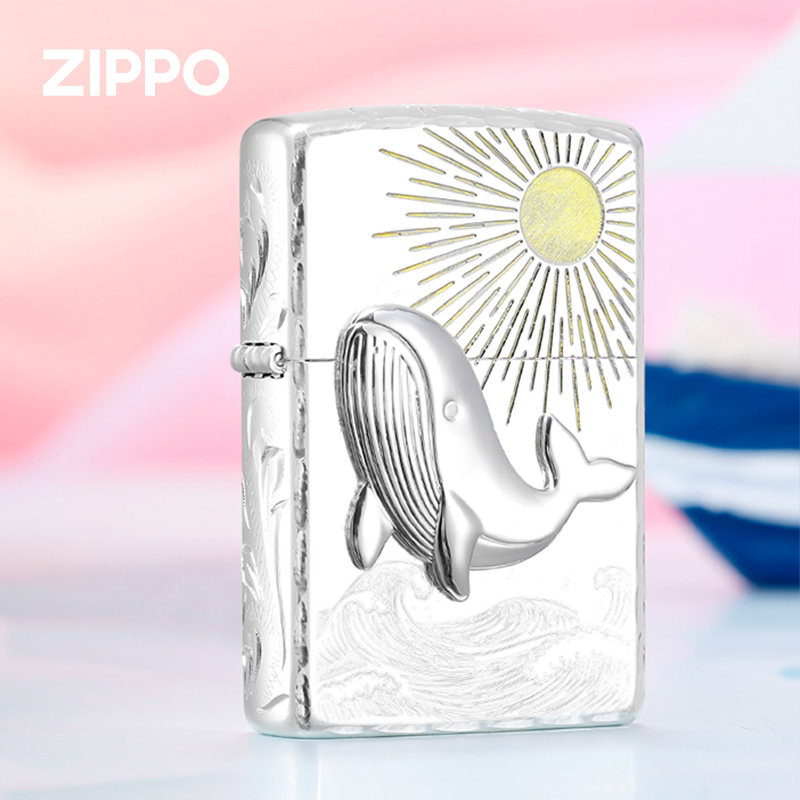 zippo打火机正版跃日鲸歌煤油防风火机正品男生日告白礼物送男友,ZIPPO/瑞士军刀/眼镜,ZIPPO/芝宝,淘宝优惠券,粉丝福利购,淘宝优惠卷