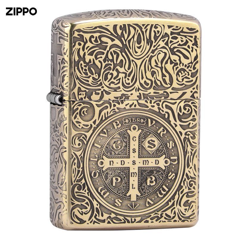 zippo打火机正版官方旗舰正品康斯坦丁恶灵挽歌盔甲煤油火机送礼