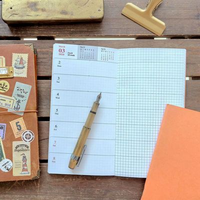 TN手帐适配2026全年周计划本