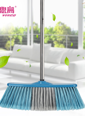 大号塑料硬毛扫把单个工业加长大扫帚户外厂房大扫把家用扫地笤帚