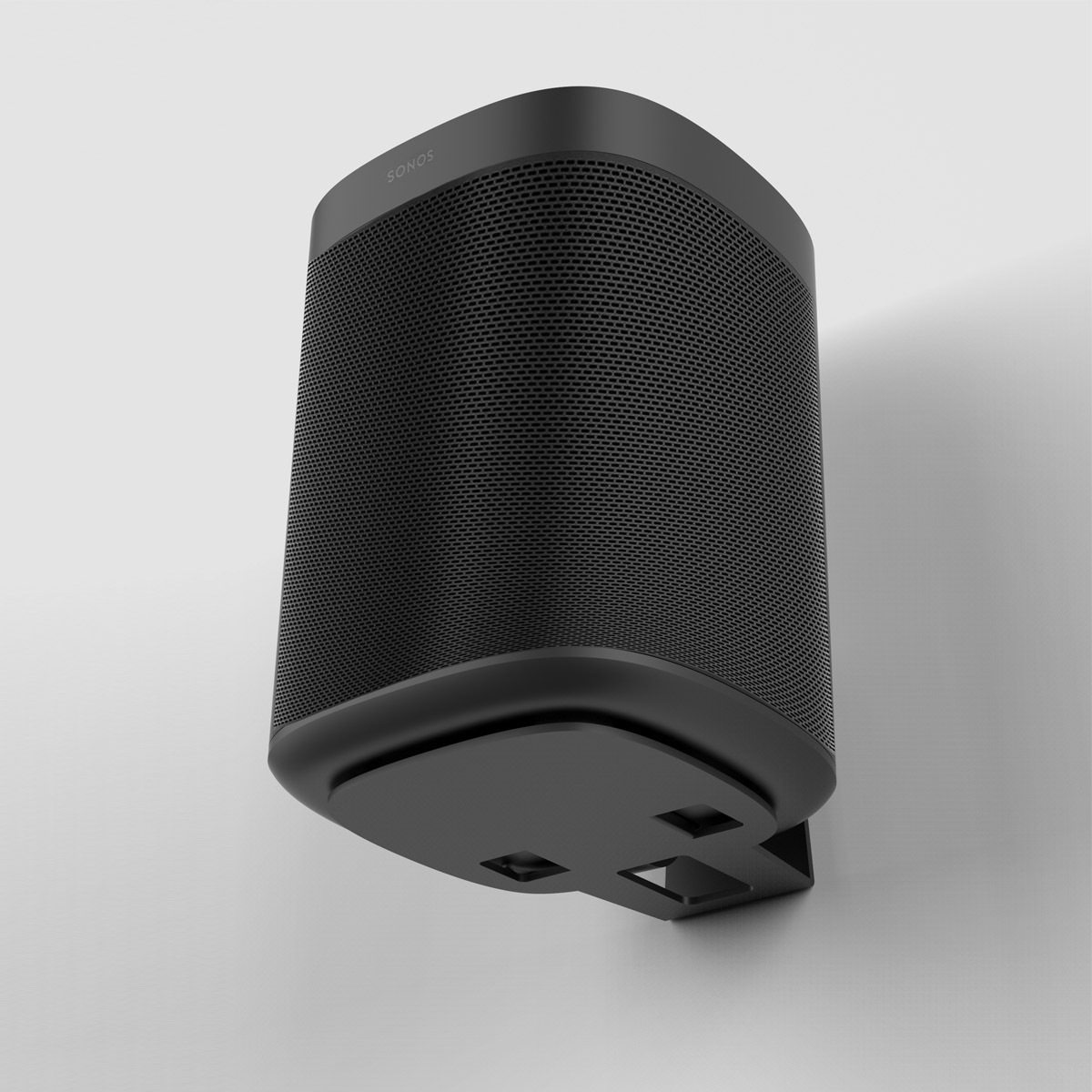 适用于Sonos One SL音箱壁挂支架金属挂架黑色墙挂平台家用商用