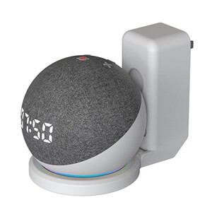 Amazon Echo Dot 4/5折叠墙壁挂架Alexa智能音箱收纳支架墙插托架