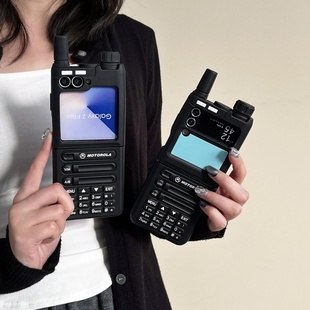 创意趣味立体硅胶对讲机手机壳适用三星GalaxyZFlip6折叠屏保护套zflip5新款 3潮 保护壳w24flip全包防摔Flip4