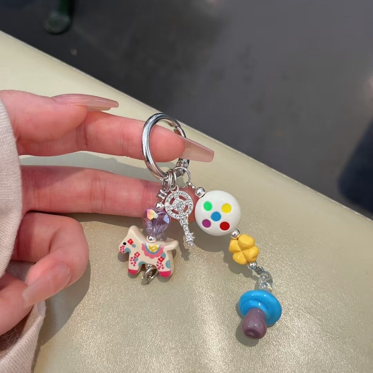 韩国小众ins网红超火手机壳挂件