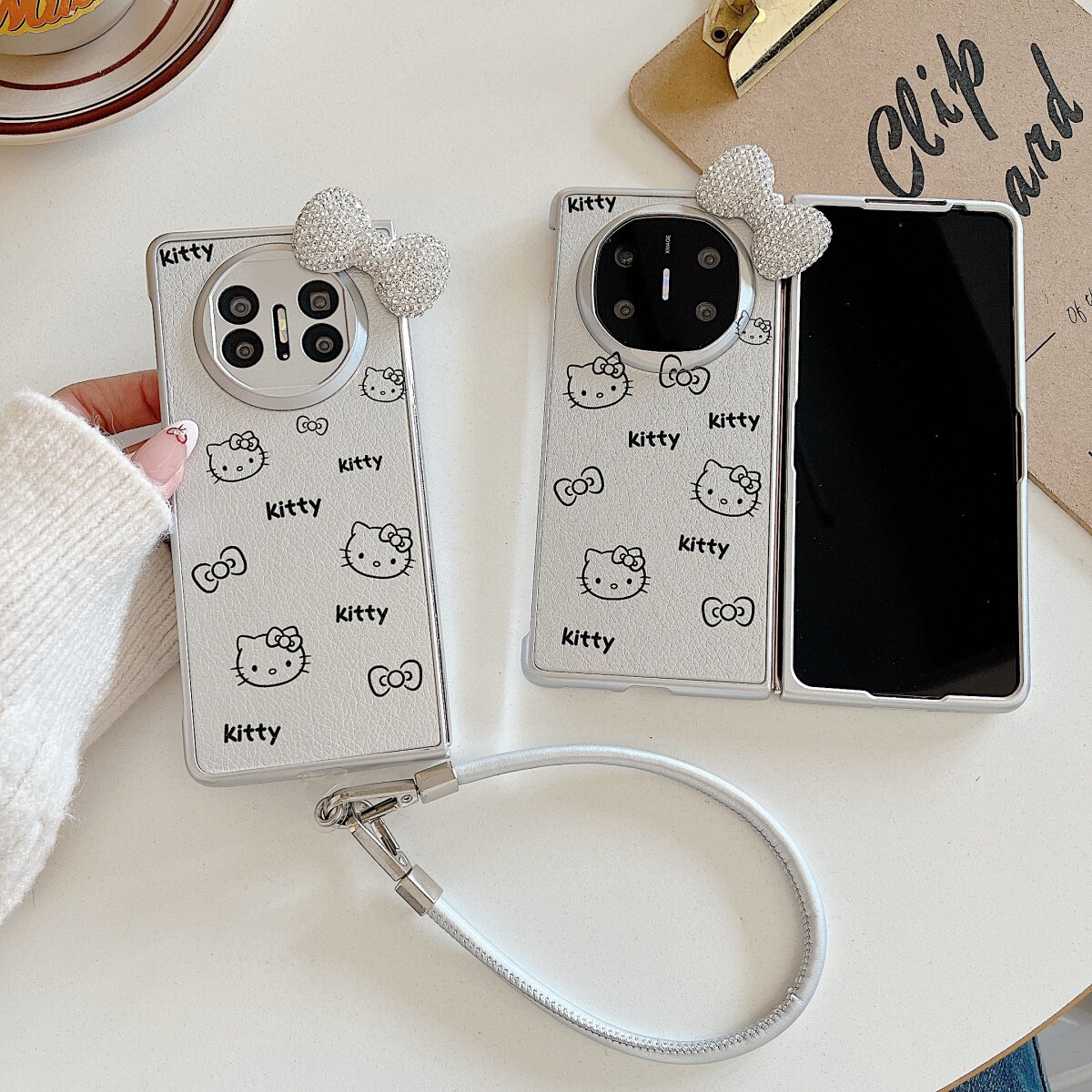 适用华为小羊皮可爱保护套