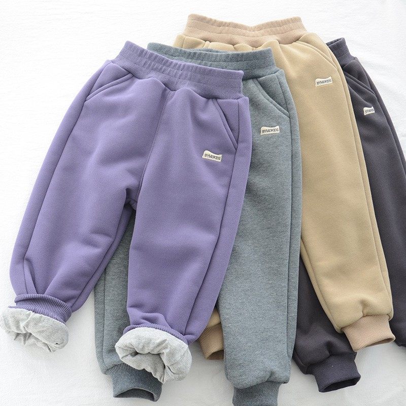 特价儿童双层裤子男童女童加厚舒适保暖运动裤中大童内里棉布夹裤,童装/婴儿装/亲子装,裤子,淘宝优惠券,粉丝福利购,淘宝优惠卷