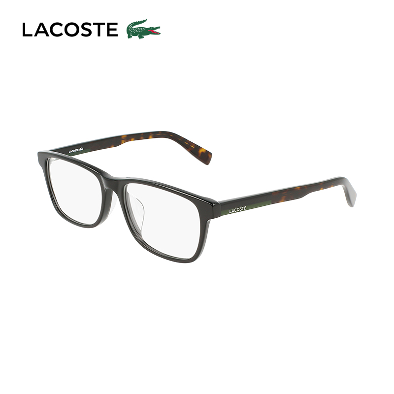 【光学镜】Lacoste/鳄鱼 男女款简约时尚方框复古眼镜框L2916LB