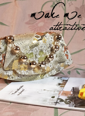 新中式包旗袍包国风包文艺复古手提包刺绣女包包小众和服包斜挎包