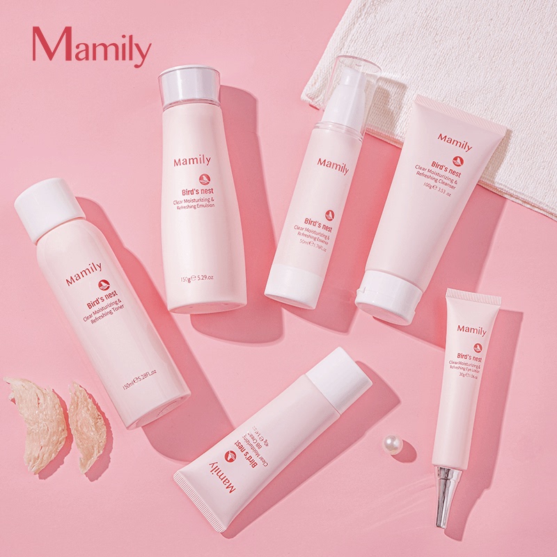 【妈媚丽】天然植物孕妇护肤品套装六件套