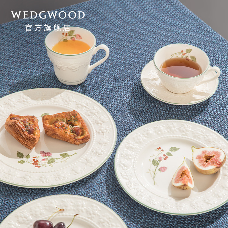 WEDGWOOD威基伍德欢愉假日树莓4件套下午茶杯碟家用餐具马克杯怎么看?