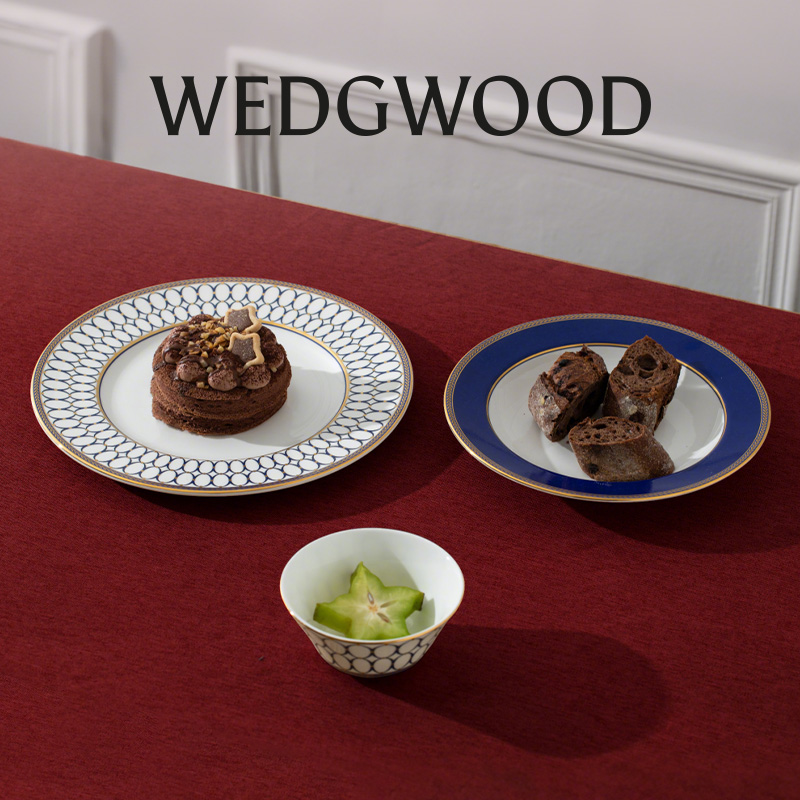 Wedgwood金粉年华一人食餐具套组