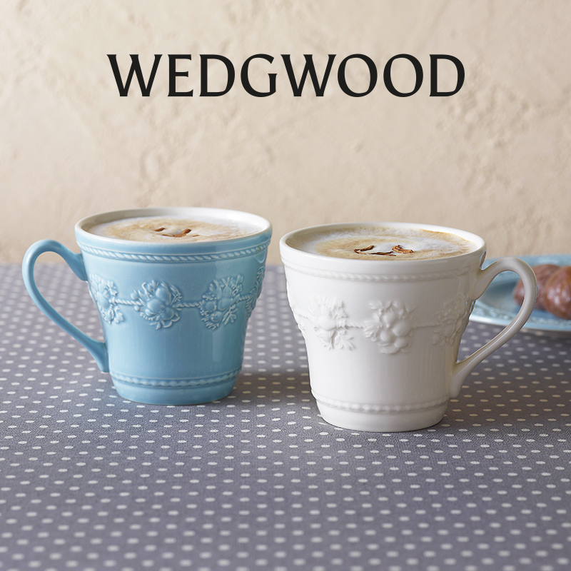 wedgwood欢愉假日陶瓷马克杯