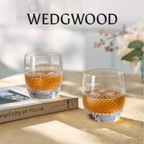 WEDGWOOD威士忌酒杯平底杯