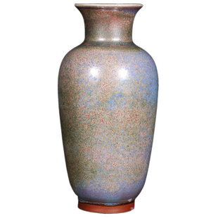 孔家钧窑【15cm回归瓶】钧瓷陶瓷礼品插花器摆件家居茶台桌面花瓶