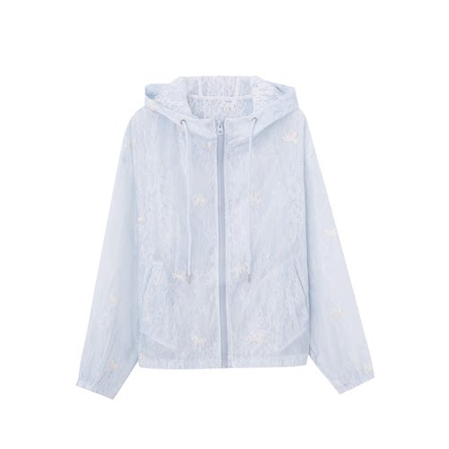 【小四粉丝专享】韩版简约休闲慵懒轻薄遮阳衫外套女春9925