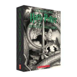 哈利波特与死亡圣器20周年纪念版7 英文原版 Harry Potter and the Deathly Hallows JK罗琳