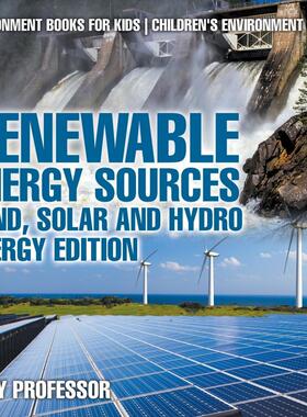 预售 按需印刷 Renewable Energy Sources - Wind  Solar and Hydro Energy Edition
