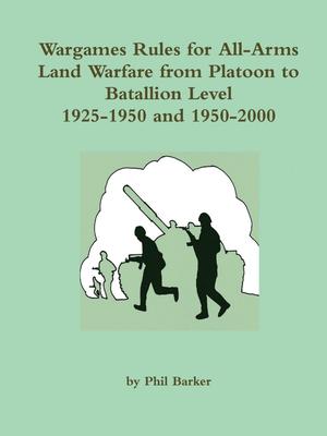 按需印刷 Wargames Rules for All-arms Land Warfare from Platoon to Battalion Level.