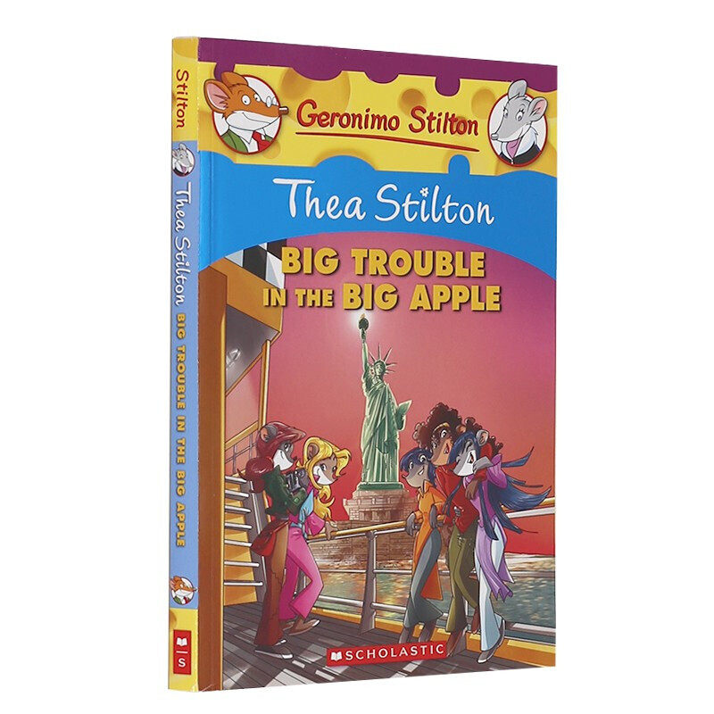 西娅与苹果 thea stilton: big trouble in the big apple 儿童读物