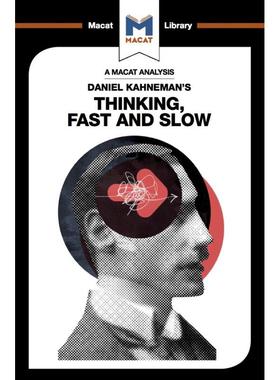 按需印刷 丹尼尔&middot;卡尼曼的思想快慢分析An Analysis of Daniel Kahneman's Thinking  Fast and Slow