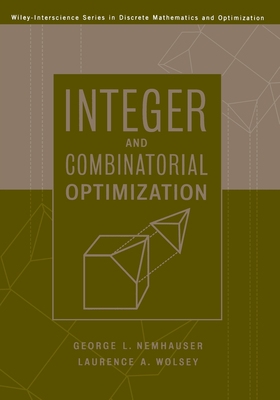 预售 按需印刷Integer and Combinatorial Optimization/ 整数与组合优化  Laurence A. Wolsey 英文原版