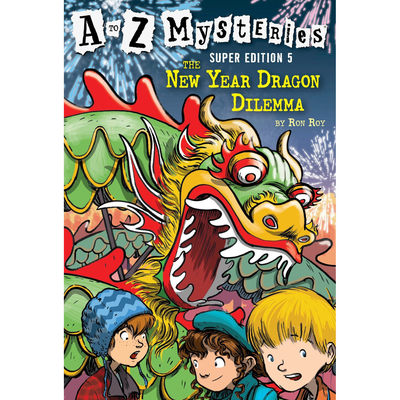 英文原版 神秘案件a-z 5 The New Year Dragon Dilemma 新年龙的困境 神秘案件特别 新年龙的困境