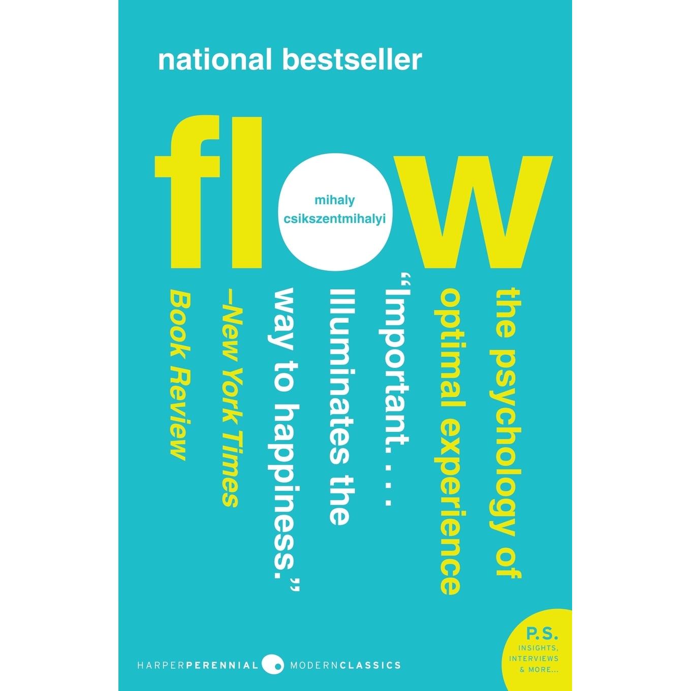 心流 当下的幸福 Flow: The Psychology of Optimal Experience 米哈里契克森米哈赖 积极心理学 英文原版 按需印刷