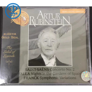 【中图音像-绝版】《辉煌鲁宾斯坦-法比乐派作品》090266186327