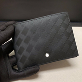 钱包男真皮短款 钱夹头层牛皮6卡位商务简约大容量高档横款 银包女