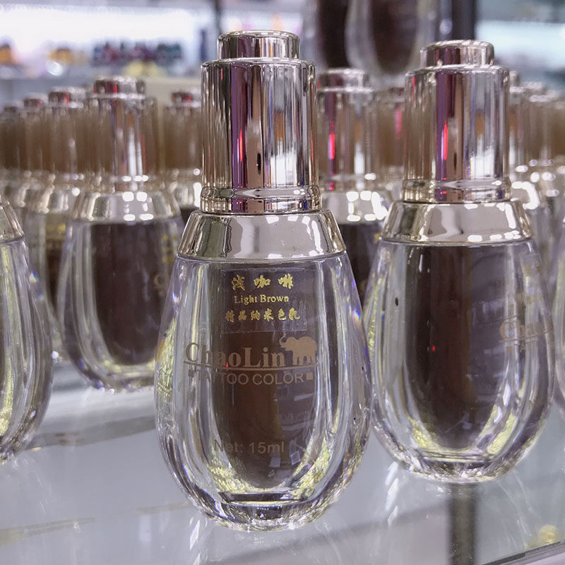 正品SL纹绣乳状色料高级进口线条眉雾眉色乳手工机器轻氧纹眉颜料