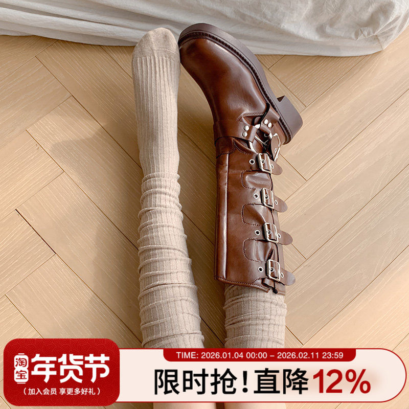 袜子女纯棉加厚保暖过膝袜秋冬季小腿堆堆长筒靴全棉美拉德高筒袜,女士内衣/男士内衣/家居服,连裤袜/打底袜,淘宝优惠券,粉丝福利购,淘宝优惠卷