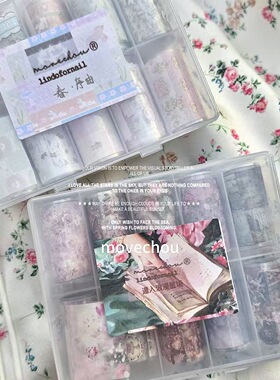 春日油画花卉小众复古洛可可ins少女奶油碎花转印纸天使哥特模具