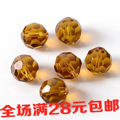 Янтарная штора, бусины ручной работы