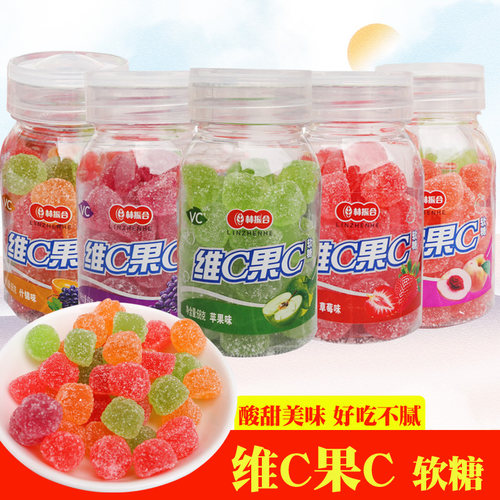 林振合维C果C软糖水果味软