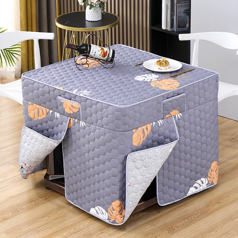 加厚电炉罩新款正方形桌罩烤火罩