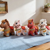 西秦刺绣马年吉祥物挂件摆件平安马新年礼物马年礼品国潮文创陕西