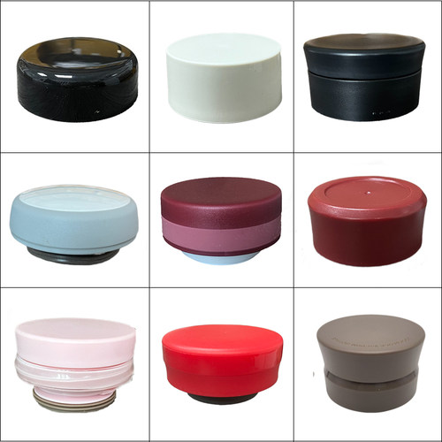 保温杯盖子防漏弹跳杯盖