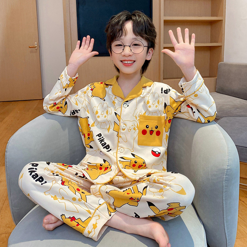 春秋季男童长袖睡衣儿童2026新款棉感超酷男孩子帅气可外穿家居服,童装/婴儿装/亲子装,家居服套装,淘宝优惠券,粉丝福利购,淘宝优惠卷