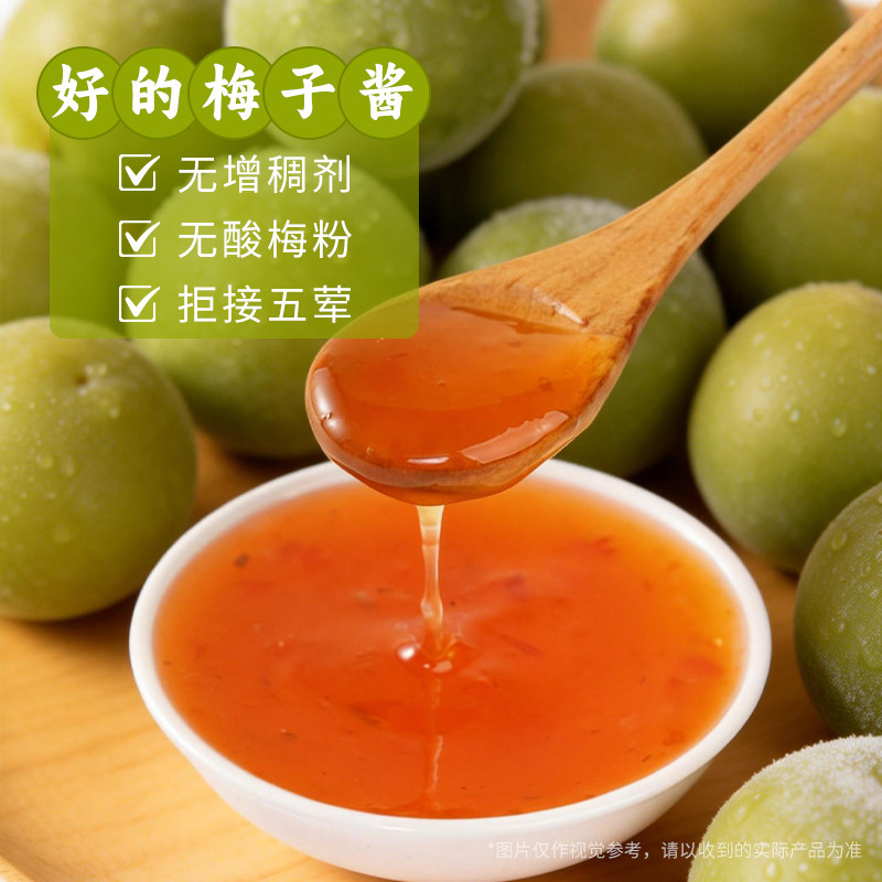 齐善素食甜酸梅子酱530g挤挤瓶纯素调味酱果蔬甜酸口感炒菜