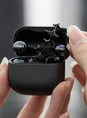 耳夹式适配饰用于华为Freeclip1/2代耳机钻扣装饰品高级感二代女