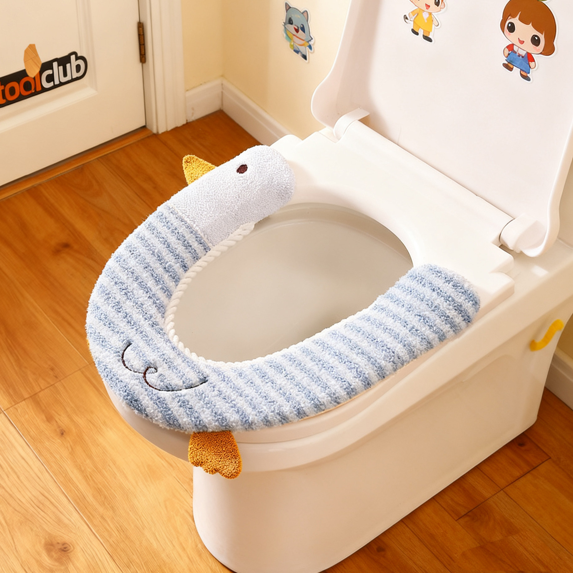 马桶坐垫秋冬家用冬季加厚毛绒坐便套2025新款坐便器马桶垫子