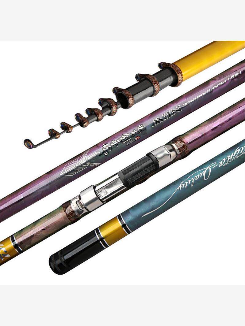 롱 섹션 19 하이카본 포지셔닝 프론트 낚싯대 밀로드 낚싯대 록키로드 라인커팅 없음 초경량 및 하드 낚싯대