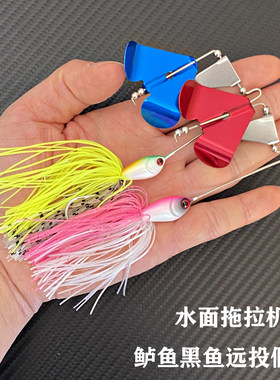 黑坑鲈鱼水面系拖拉机噪音饵