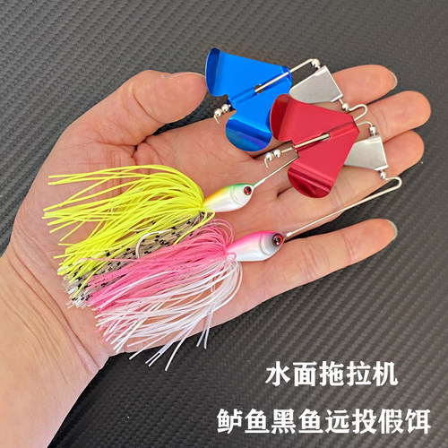 黑坑鲈鱼水面系拖拉机噪音饵