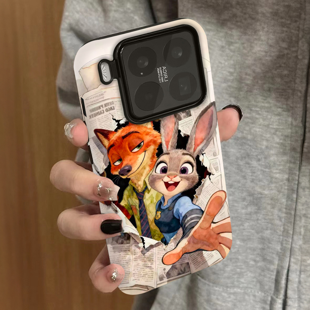 尼克朱迪适用小米15手机壳14ultra新款12x男13pro女款红米k80k60k50情侣k70e至尊版note14pro+保护turbo4套