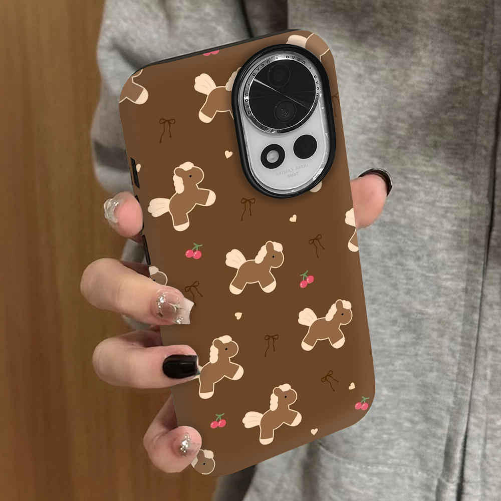 樱桃小马适用华为nova14手机壳12ultra新款12活力版13nova11se菲林10pro防摔9男8女款7se情侣14至尊版保护套