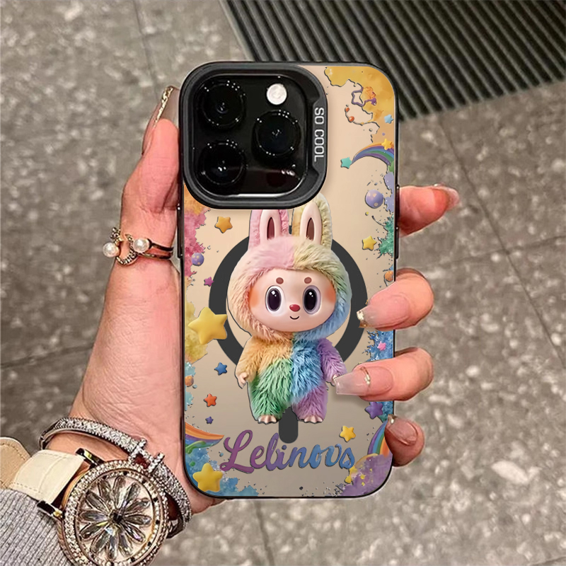 拉布布labubu适用opporeno14手机壳reno13新款12oppofindx8x6x7ultra6男5k10pro+9女款8情侣7k12x套oppok11