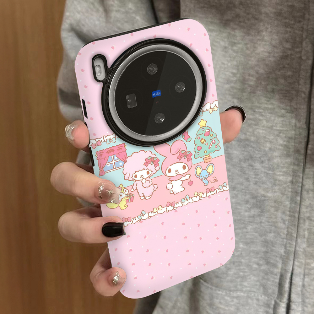 美乐蒂适用vivoiqoo13手机壳iqoo12新款11防摔neo10neo9pro8男neo7女款iqooz9turbo情侣z8vivoy300套y77