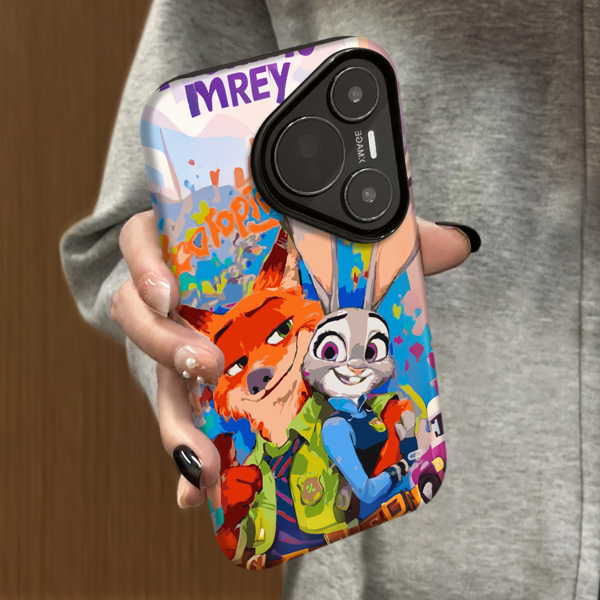 油画尼克适用华为pura80ultra手机壳pura70pro+新款p60菲林p50e男p40女款p70至尊版情侣畅享70pro保护套70x