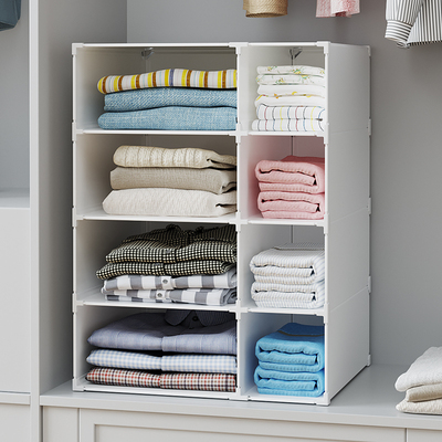 分层隔板柜子空间利用神器衣橱收纳柜内改造学生宿舍衣柜衣物置物